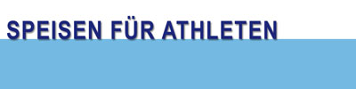 f&uuml;r Athleten